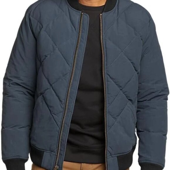 Eddie Bauer 1936 Skyliner Model Down Jacket Zip Quilted Size XLarge - Picture 1 of 3